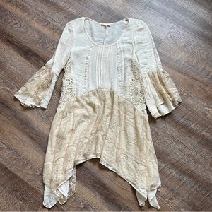Ryu Tunic Lace and Linen